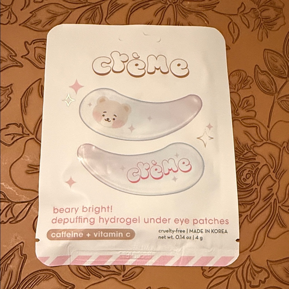 5/$25 The Crème Shop Depuffing Hydrogel Under Eye Patches